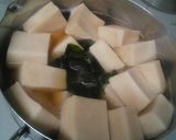 生わかめと高野豆腐の含め煮作り方8写真