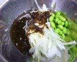かにかまと玉葱のもずく酢和え作り方2写真