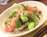 かにかまと玉葱のもずく酢和え作り方7写真