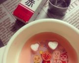 ピンクのはんぺんハート お弁当に＊作り方2写真