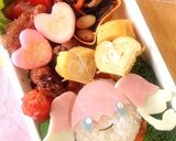 ピンクのはんぺんハート お弁当に＊作り方7写真