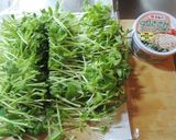 豆苗とｻｻﾐのさっぱりおひたし作り方1写真