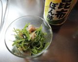 豆苗とｻｻﾐのさっぱりおひたし作り方2写真