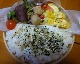 香り箱ＤＥ出汁いらずの卵焼きインお弁当作り方10写真