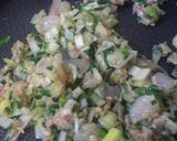 餃子の残り！うまいえびチャーハン作り方2写真