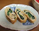 簡単！ほうれん草の玉子焼き☀作り方12写真