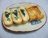 簡単！ほうれん草の玉子焼き☀作り方13写真