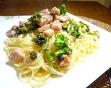 シンプル♪簡単♪菜の花パスタ♪作り方4写真