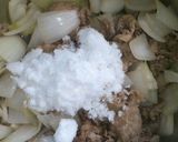 新玉ねぎLOVEサン専用♥甘辛味の牛丼作り方6写真