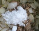 新玉ねぎLOVEサン専用♥甘辛味の牛丼作り方6写真