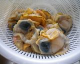 ほたて　かんたん　醤油バター　ソテー作り方1写真