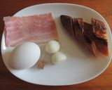 スペイン風にんにくスープ☆ソパ　デ　アホ作り方1写真
