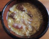 スペイン風にんにくスープ☆ソパ　デ　アホ作り方4写真
