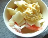 玉葱大きめ♡　かにかまと胡桃のトースト作り方4写真
