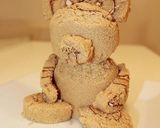 お手頃＆簡単☆くまの３Dケーキ作り方1写真