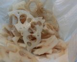 スピードおかず…れんこんのサラダ作り方1写真