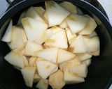 簡単！りんごとさつまいもの煮物作り方5写真