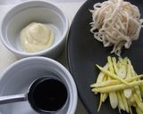 切り干し大根と細竹のマヨソース作り方1写真