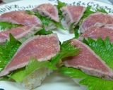 牛タタキ寿司★イタリアン風作り方7写真