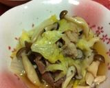 簡単！豚肉と白菜のまろやかしょうが炒め作り方5写真