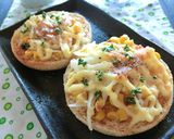 南瓜スープの素+コーン+玉葱のトースト作り方5写真