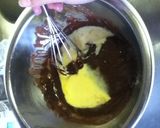 ＨＣＭで作るチョコケーキლ(◖◡◗ლ)作り方2写真