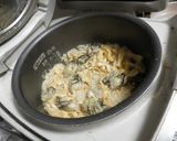 簡単　カキご飯作り方5写真