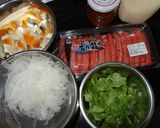 かにかまとゆで卵のサンド作り方3写真