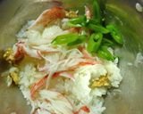香り箱とスナップエンドウの混ぜご飯作り方3写真