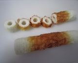 お弁当に~ちくわに蒸し大豆~作り方1写真
