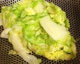 キャベツのたまご巻き♥作り方2写真