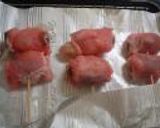 まるごとニンニク巻いて焼き鳥風♪作り方7写真