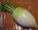 ごはんのおともに♪白だしde大根葉炒め作り方1写真