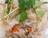 ごぼうと人参と鶏肉の炊き込みご飯作り方13写真