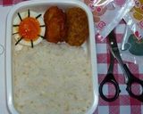 キャラ弁　コロ助なり～作り方2写真
