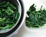 ほうれん草の下ごしらえ作り方5写真
