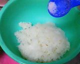 大葉(*^^*)明太子おむすび♪作り方1写真