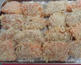 サクっと♪鮭の香味パン粉焼き＊お弁当にも作り方3写真
