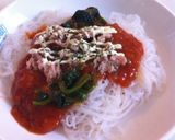 200カロリー/**しらたきパスタ作り方5写真