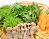 水菜の中華風煮浸し【作りおき】作り方1写真