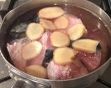 水菜のための！？簡単ブリのアラ煮作り方4写真