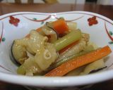 春ですよ♪　つわ蕗とクジラの煮物♪作り方6写真