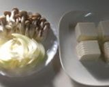 きのこたっぷり♪肉豆腐作り方1写真