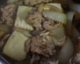 きのこたっぷり♪肉豆腐作り方6写真