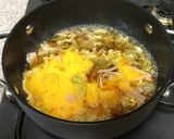 美肌と健康に♥♥♥キャベツとハムの玉子丼作り方6写真