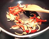 作りおきガパオ炒めのクリームパスタ作り方5写真