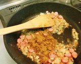 【炊飯器】冷蔵庫の残りでカレーピラフ作り方3写真