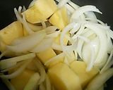 鱈とじゃがいもの甘カレー煮作り方3写真