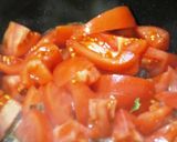 激早☆濃厚☆さば水煮缶とトマトのパスタ☆作り方3写真