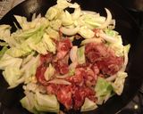 野菜たっぷりしょうが焼作り方3写真